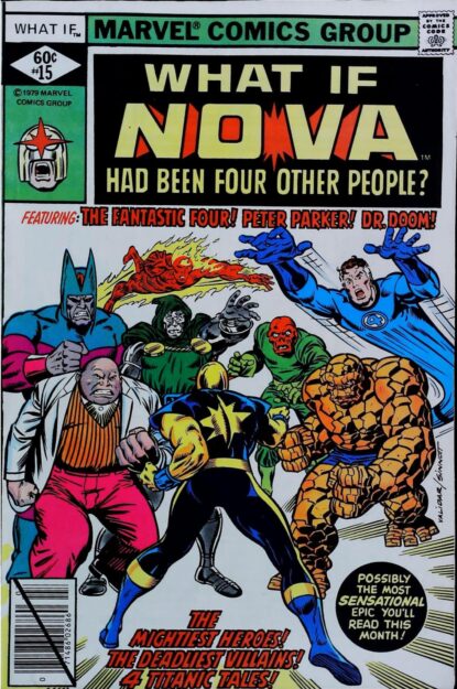 Couverture de WHAT IF (1977) #15 - par Rich Buckler - lecubeacomics.com