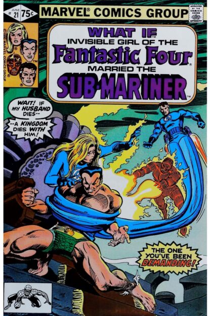 Couverture de WHAT IF (1977) #21 - par Gene Colan - lecubeacomics.com