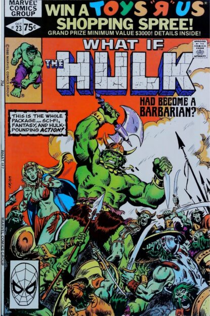 Couverture de WHAT IF (1977) #23 - par John Buscema - lecubeacomics.com