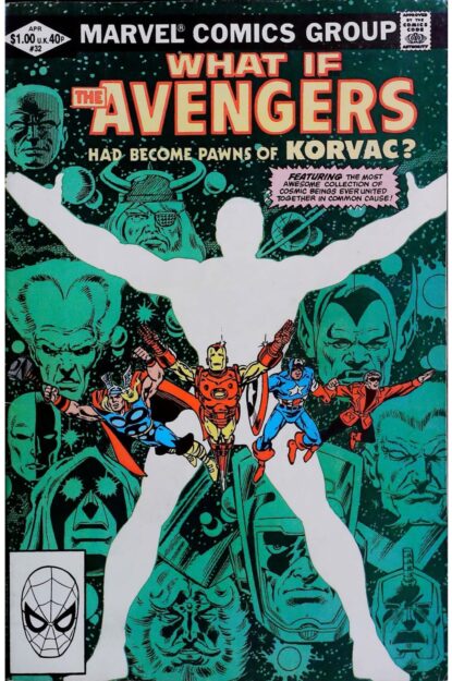 Couverture de WHAT IF (1977) #32 - par Bob Layton - lecubeacomics.com