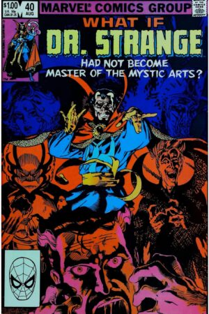 Couverture de WHAT IF (1977) #40 - par Michael Golden - lecubeacomics.com
