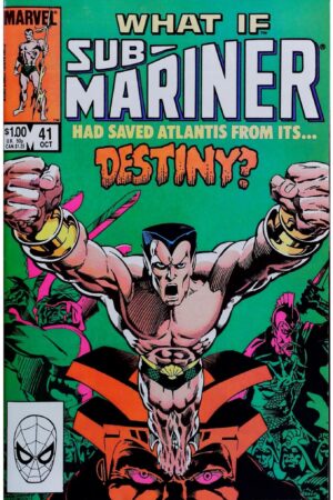Couverture de WHAT IF (1977) #41 - par Michael Golden - lecubeacomics.com