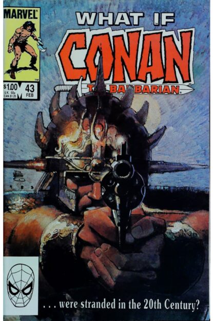 Couverture de WHAT IF (1977) #43 - par Bill Sienkiewicz - lecubeacomics.com