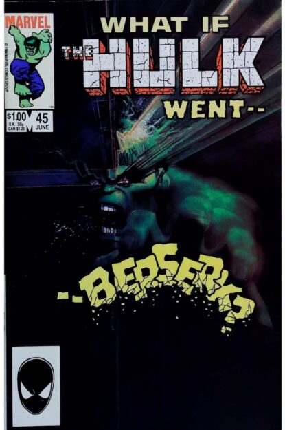 Couverture de WHAT IF (1977) #45 - par Bill Sienkiewicz - lecubeacomics.com
