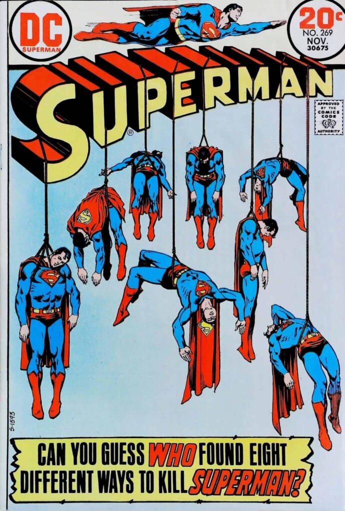 Superman #269, couverture