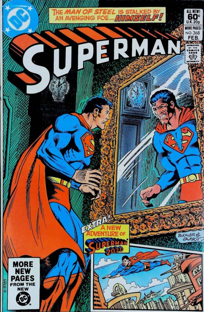 Superman #368, couverture