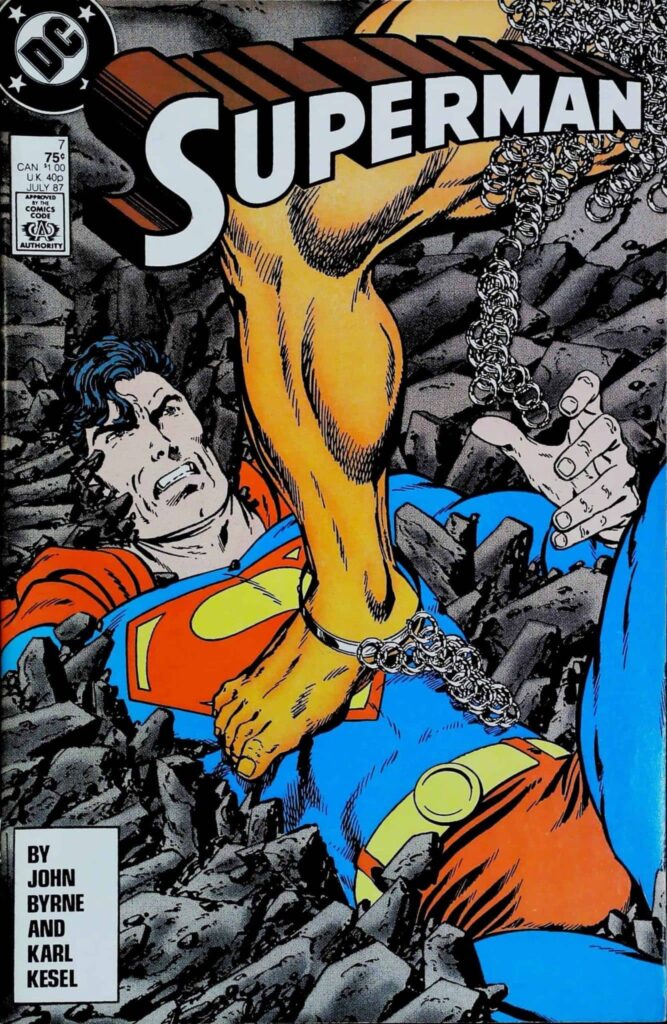 Superman #7, couverture