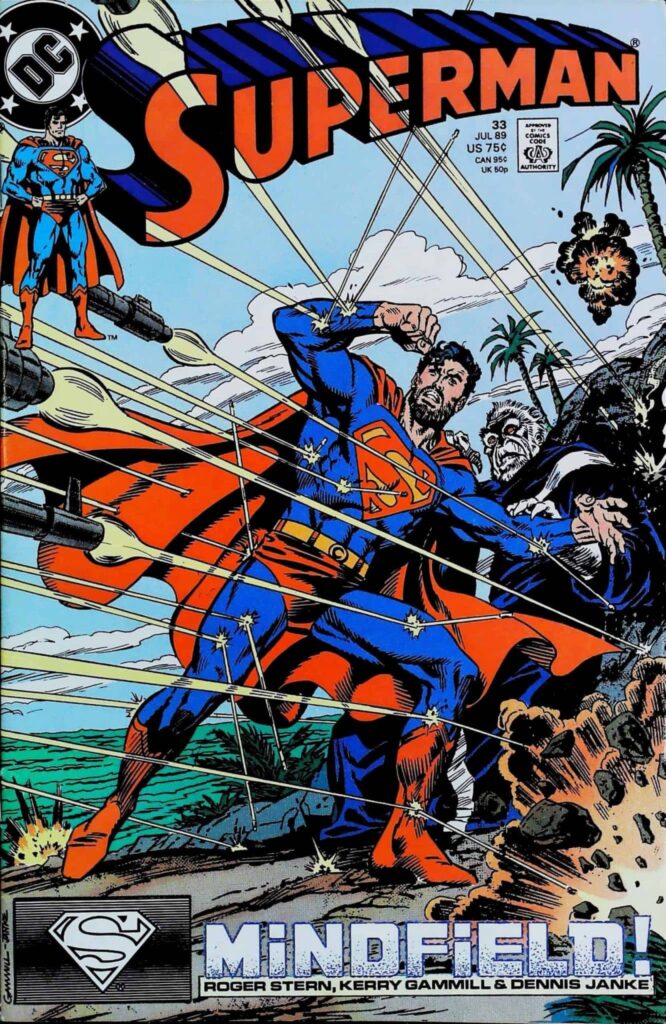 Superman #33, couverture