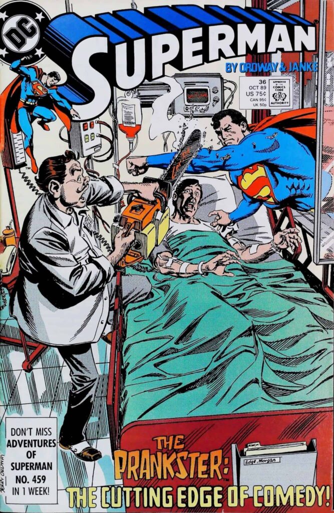 Superman #36, couverture
