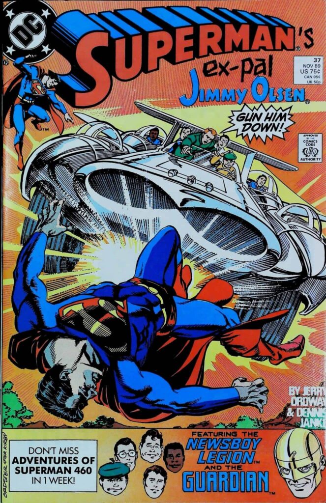 Superman #37, couverture