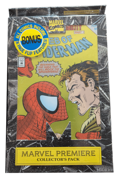 Couverture de MARVEL PREMIERE COLLECTOR'S PACK - SPIDER-MAN - par  - lecubeacomics.com