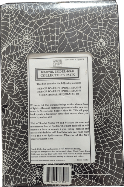 MARVEL SPIDER-MAN COLLECTOR'S PACK - Marvel - lecubeacomics.com Couverture de MARVEL SPIDER-MAN COLLECTOR'S PACK - par - lecubeacomics.com