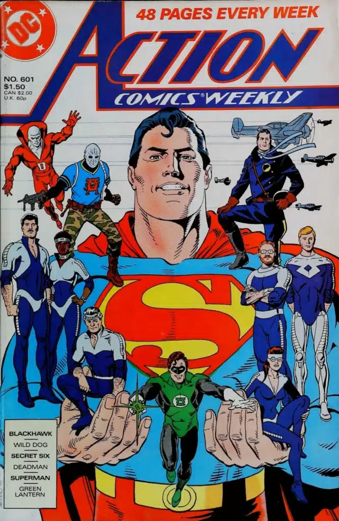 Action Comics #601, vue de l'exemplaire