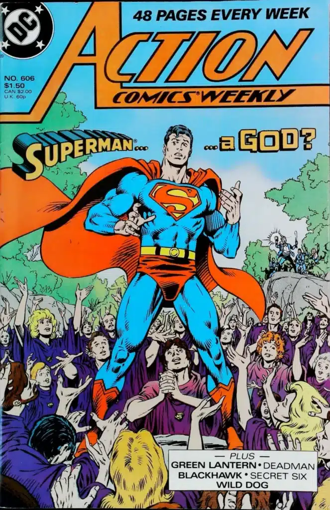 Action Comics #606, vue de l'exemplaire
