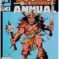 Couverture de CONAN THE BARBARIAN (1970) ANNUAL #8 - par Val Mayerik - lecubeacomics.com