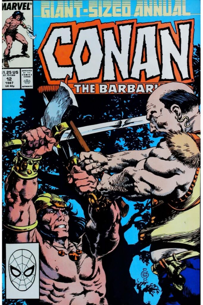Conan The Barbarian Annual #12, vue de l'exemplaire