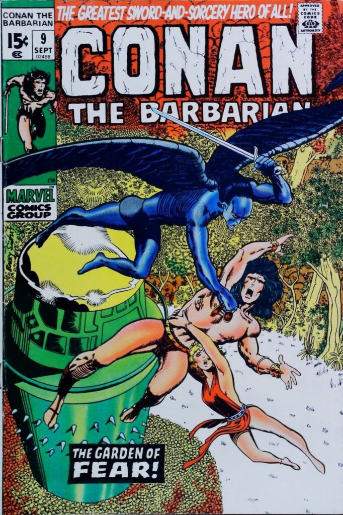 Conan The Barbarian #9, vue de l'exemplaire