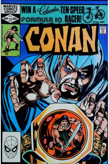 Couverture de CONAN THE BARBARIAN (1970) #131 - par Gil Kane - lecubeacomics.com