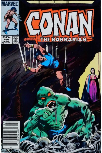 Couverture de CONAN THE BARBARIAN (1970) #156 - par Sal Buscema - lecubeacomics.com