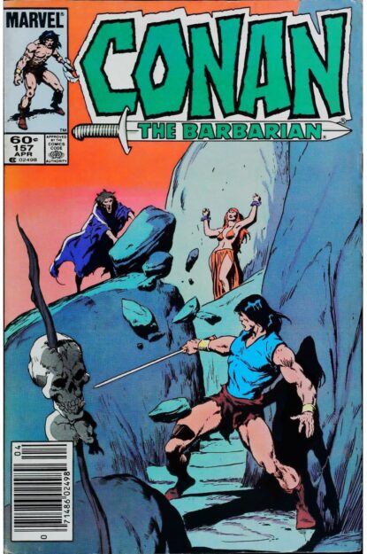 Couverture de CONAN THE BARBARIAN (1970) #157 - par John Buscema - lecubeacomics.com
