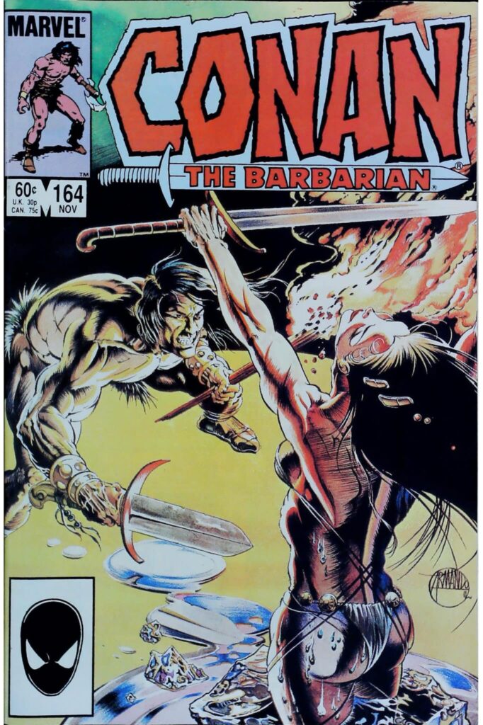 Conan The Barbarian #164, vue de l'exemplaire