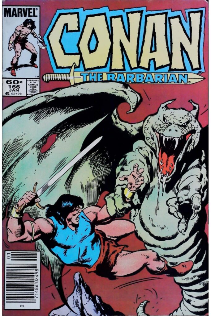Conan The Barbarian #166, vue de l'exemplaire