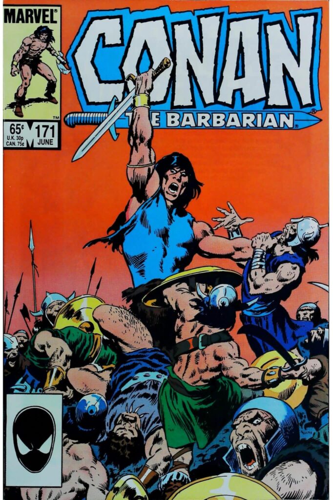 Conan The Barbarian #171, vue de l'exemplaire