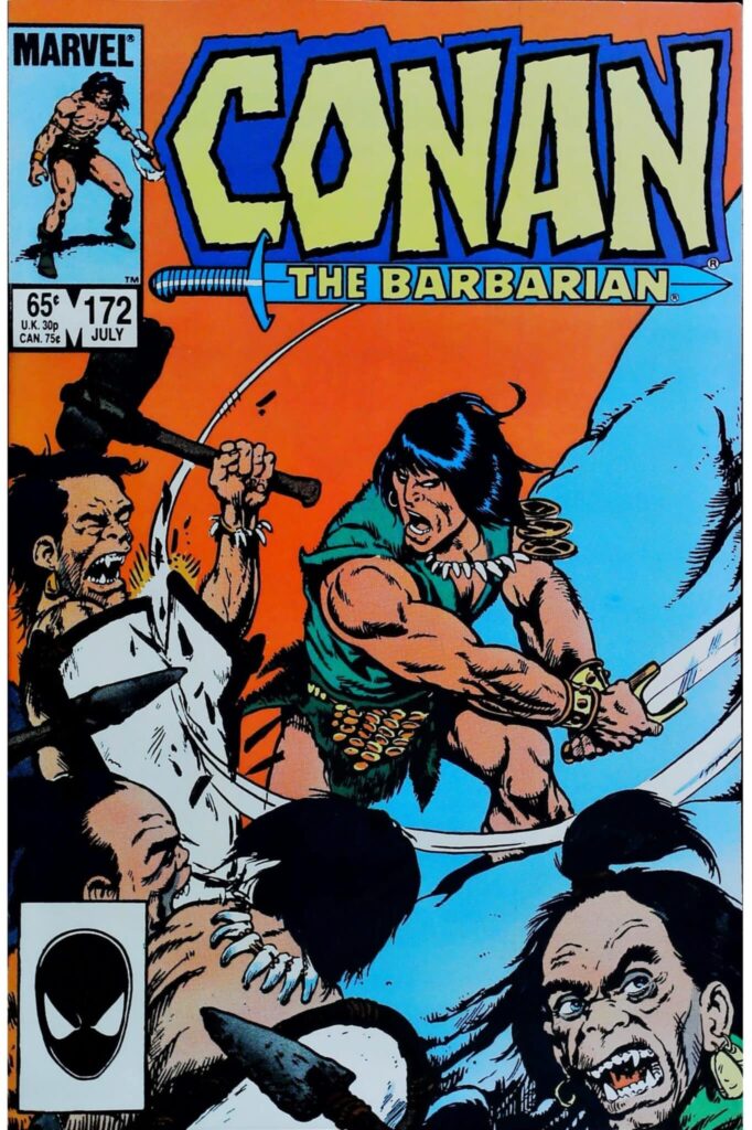 Conan The Barbarian #172, vue de l'exemplaire