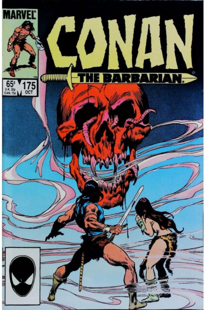 Couverture de CONAN THE BARBARIAN (1970) #175 - par John Buscema - lecubeacomics.com