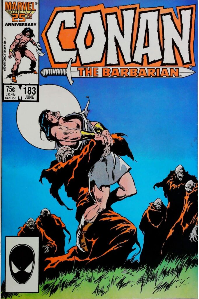Conan The Barbarian #183, vue de l'exemplaire