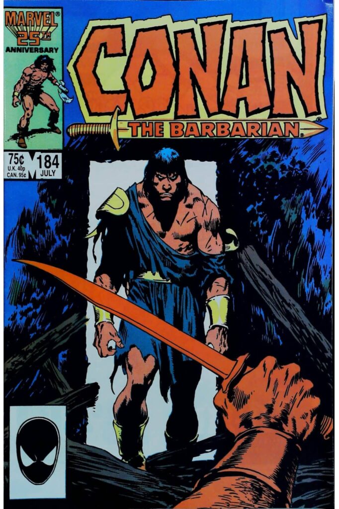 Conan The Barbarian #184, vue de l'exemplaire