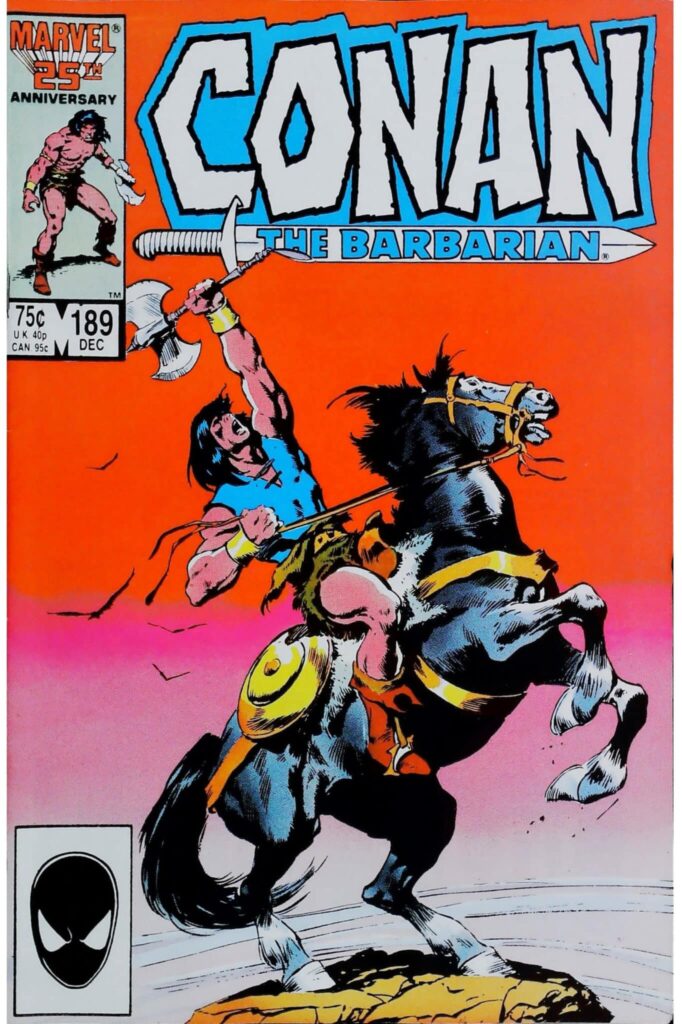 Conan The Barbarian #189, vue de l'exemplaire
