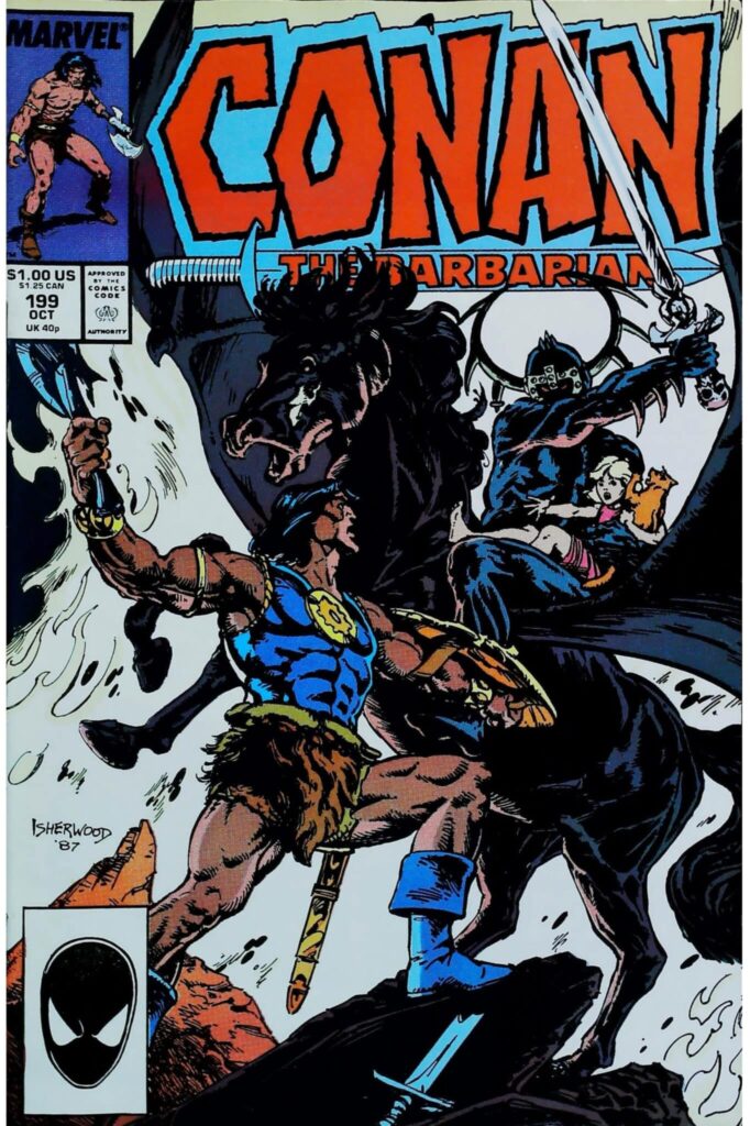 Conan The Barbarian #199, vue de l'exemplaire