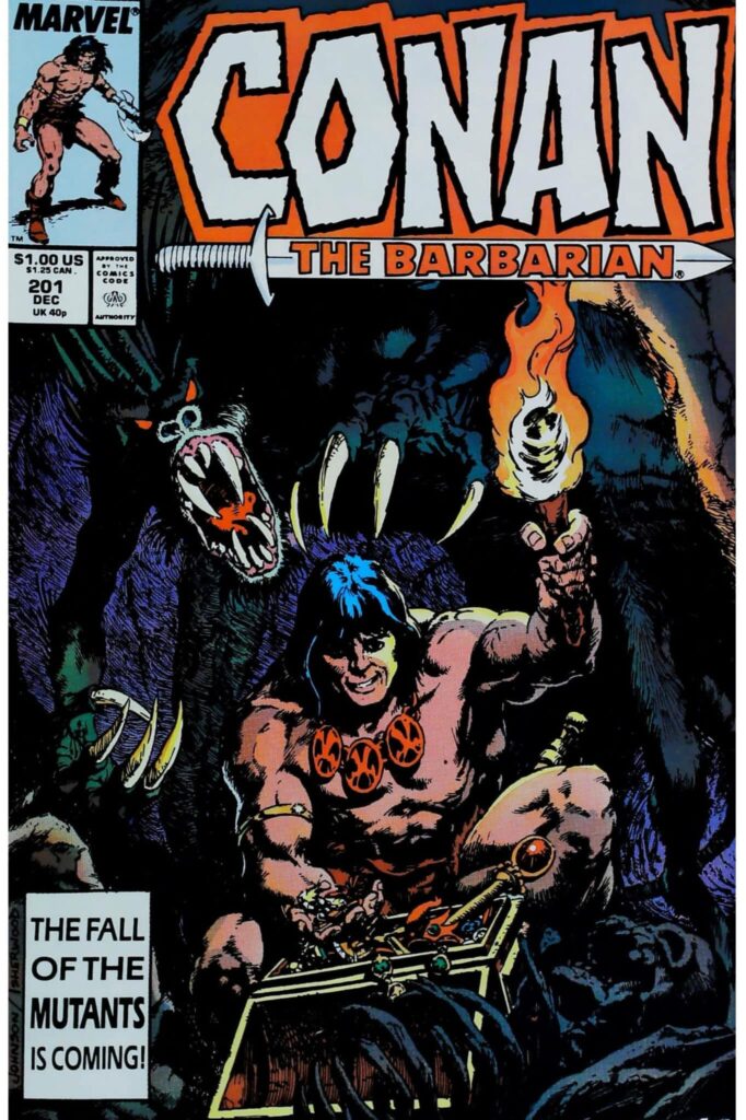 Conan The Barbarian #201, vue de l'exemplaire