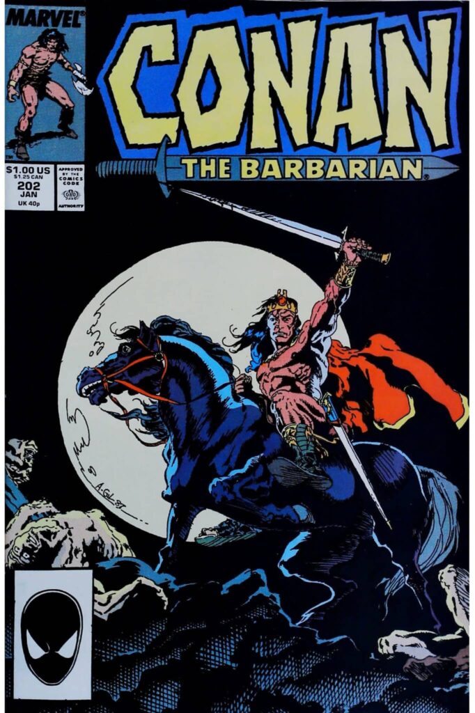 Conan The Barbarian #202, vue de l'exemplaire