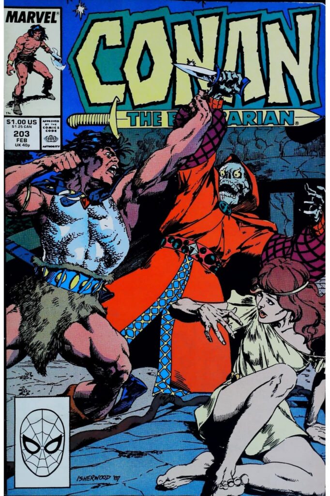 Conan The Barbarian #203, vue de l'exemplaire