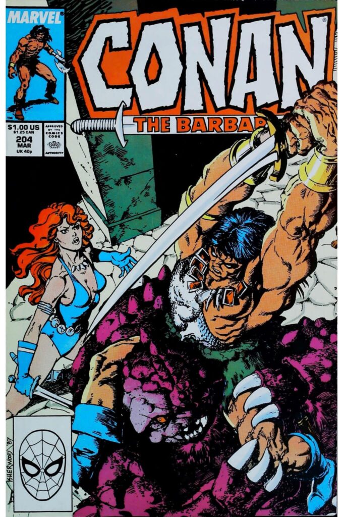 Conan The Barbarian #204, vue de l'exemplaire