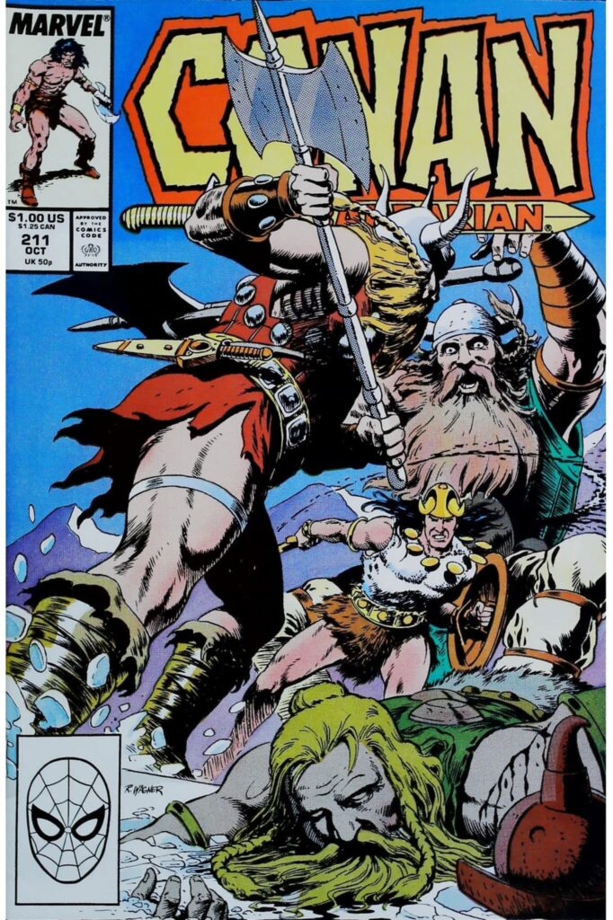 Conan The Barbarian #211, vue de l'exemplaire