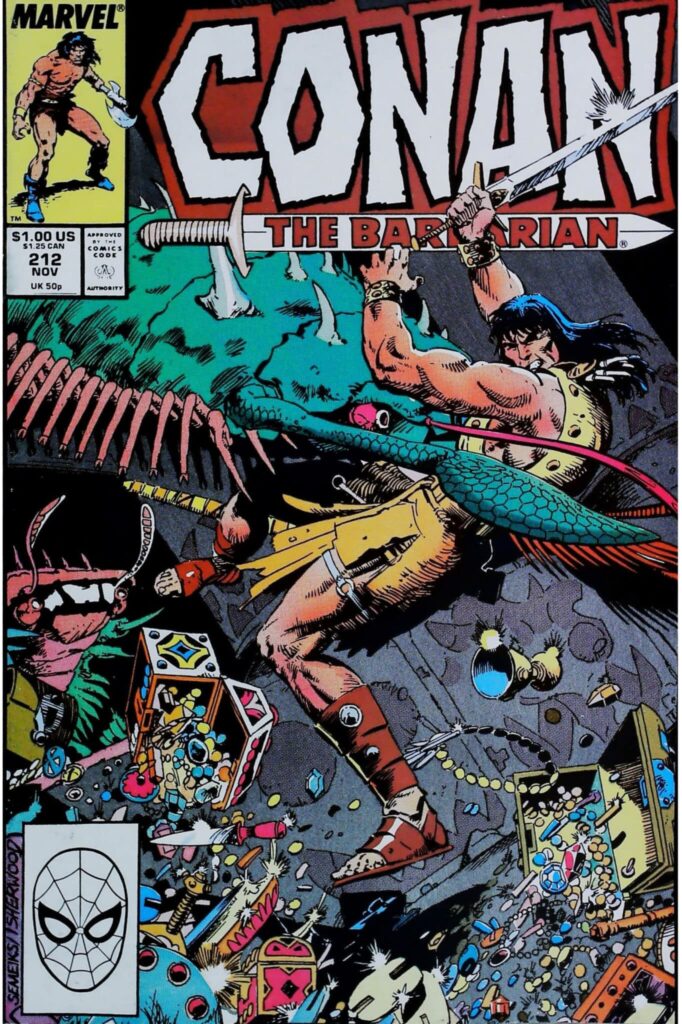 Conan The Barbarian #212, vue de l'exemplaire