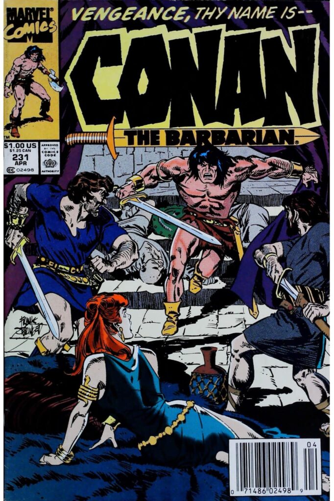 Conan The Barbarian #231, vue de l'exemplaire