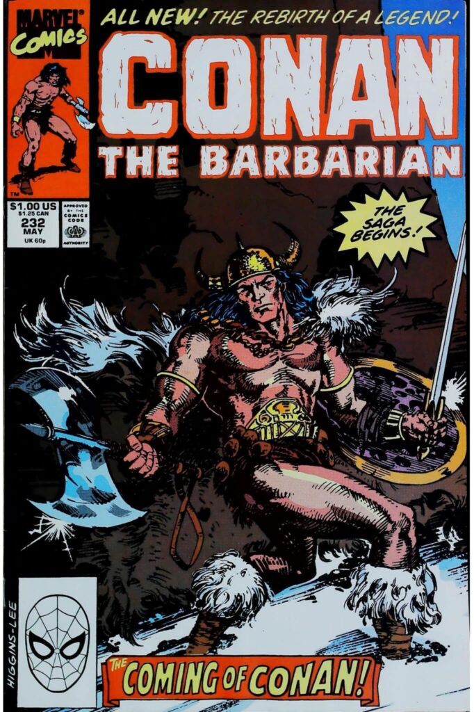 Conan The Barbarian #232, vue de l'exemplaire