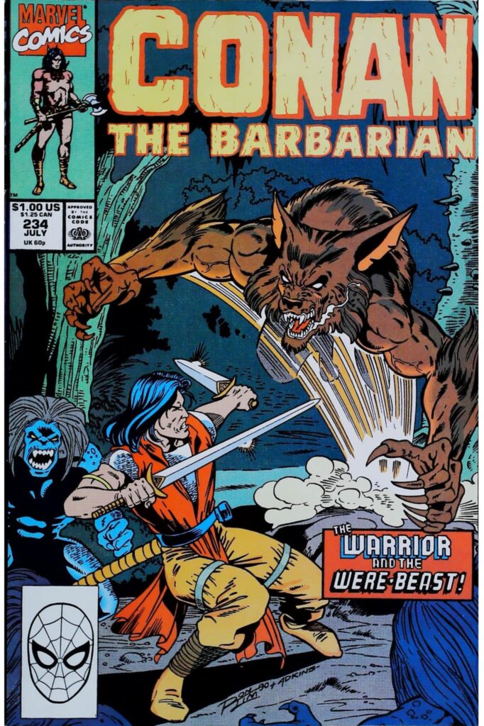Conan The Barbarian #234, vue de l'exemplaire