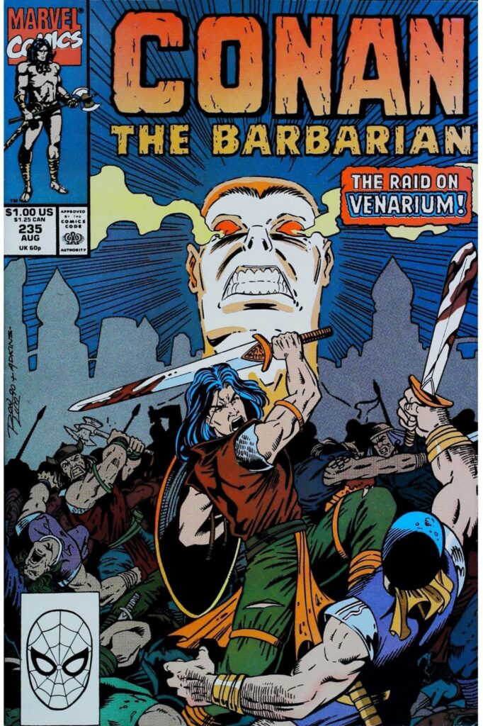Conan The Barbarian #235, vue de l'exemplaire