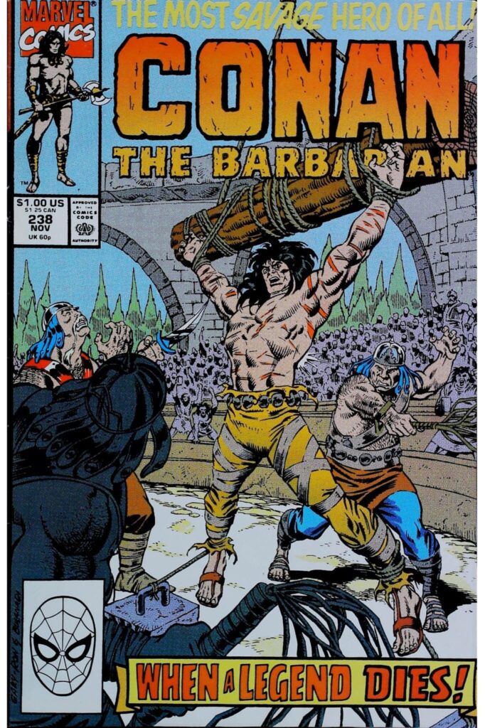 Conan The Barbarian #238, vue de l'exemplaire