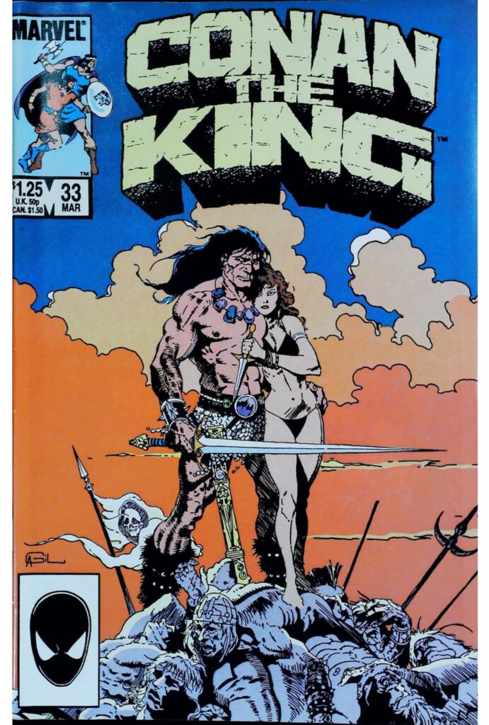 Conan The King #33, vue de l'exemplaire