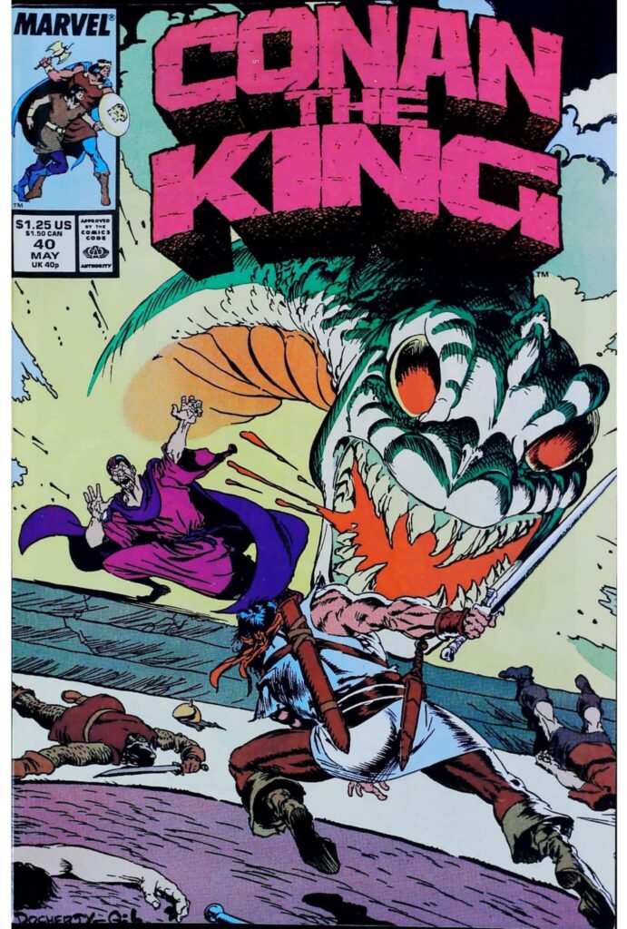 Conan The King #40, vue de l'exemplaire