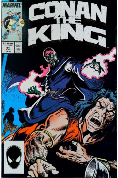 Couverture de CONAN THE KING (1984) #41 - par Mike Docherty - lecubeacomics.com