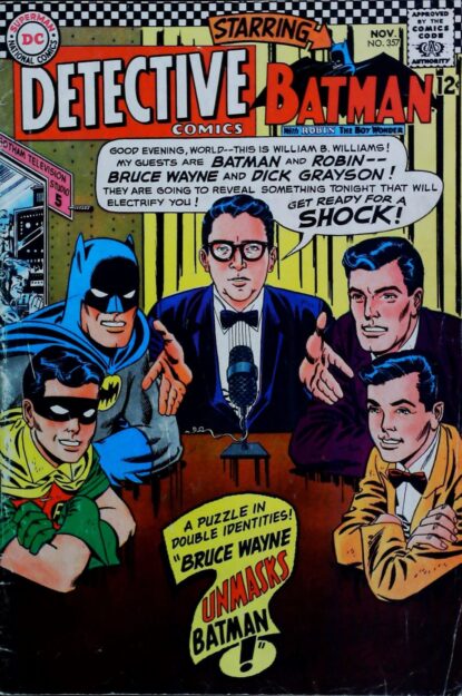 Couverture de DETECTIVE COMICS (1937) #357 - par Carmine Infantino - lecubeacomics.com
