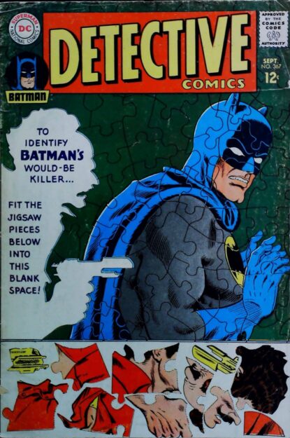 Couverture de DETECTIVE COMICS (1937) #367 - par Carmine Infantino - lecubeacomics.com
