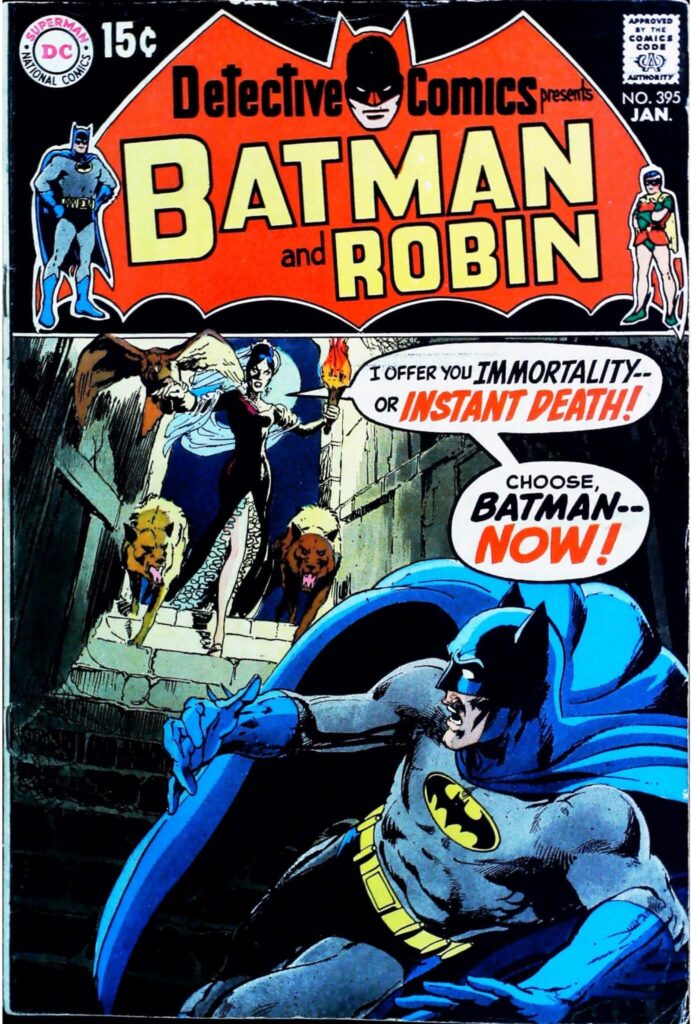 Detective Comics #395, vue de l'exemplaire